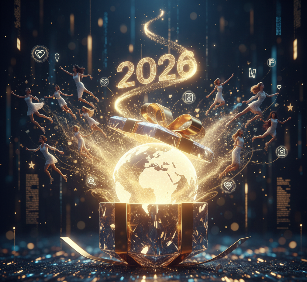 Ein neues Jahr. Neue Chancen. Ein Geschenk nur für Ladies.